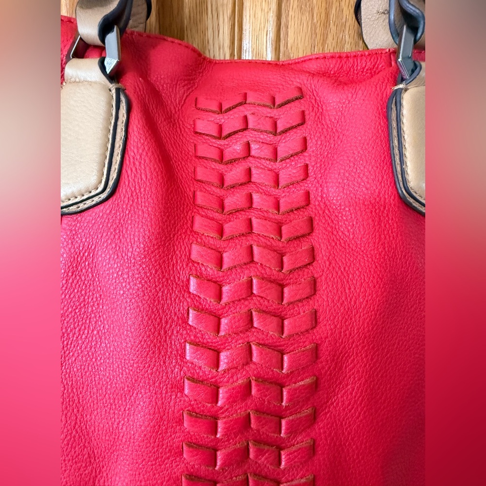 Oryany Lyssie Large Pebbled Leather Shoulder Bag View 2